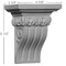 Ekena Millwork 4 5/8"W x 2 3/4"D x 5 1/2"H Dublin Corbel COR05X02X05DU - alternate 2